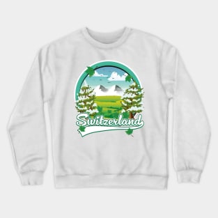 Switzerland travel logo Crewneck Sweatshirt